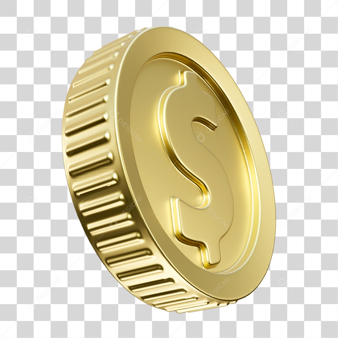 Moeda PNG Transparente
