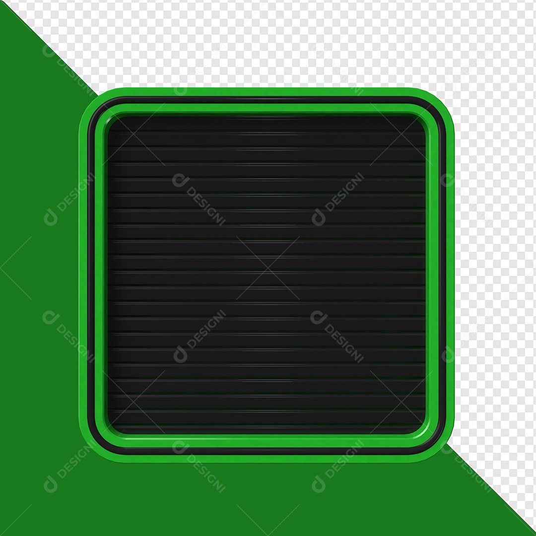 Elemento 3D Placa de Ferro Redonda Para Composição PSD