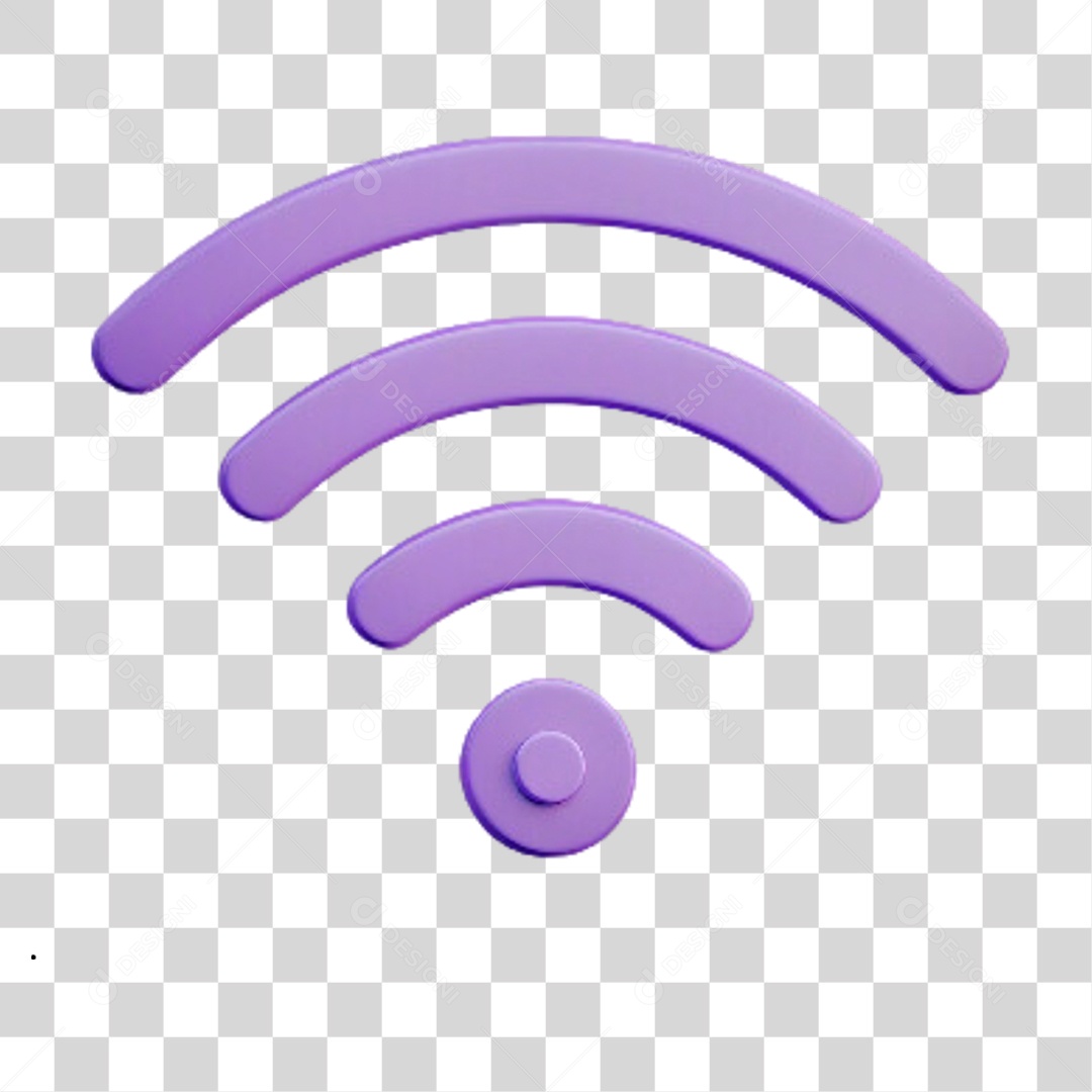 Ícone de Wi-fi PNG Transparente