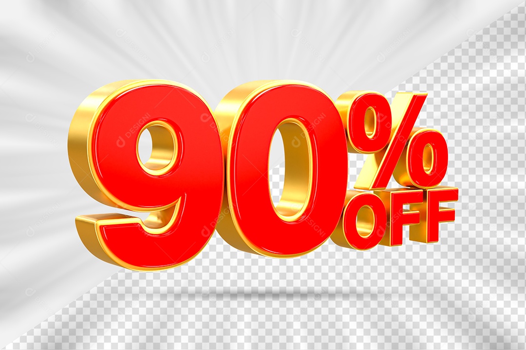 Elemento Número 90% OFF para Composição PSD