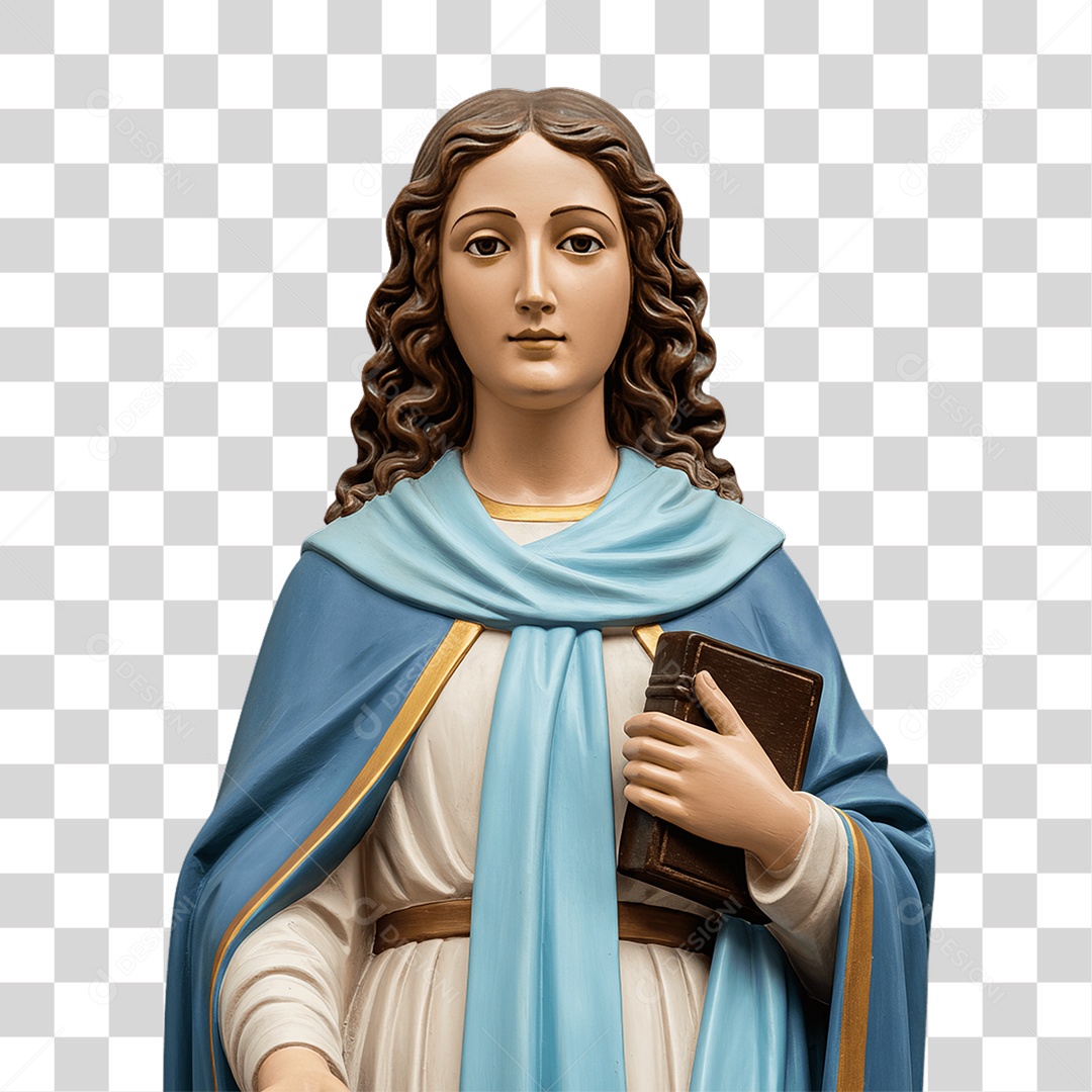 Imagem Semelhante a Nossa Senhora de Lourdes PNG Transparente