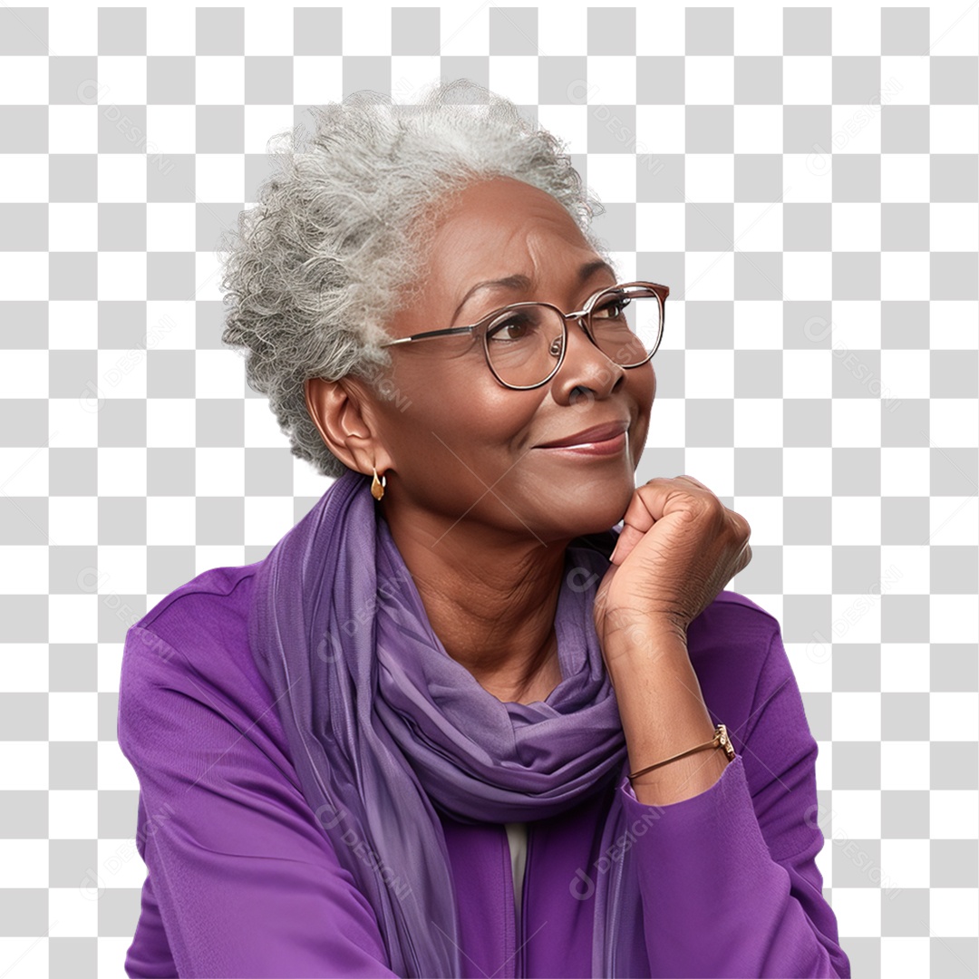 Fevereiro Roxo Mês Conscientização Doenças Crônicas PNG Transparente