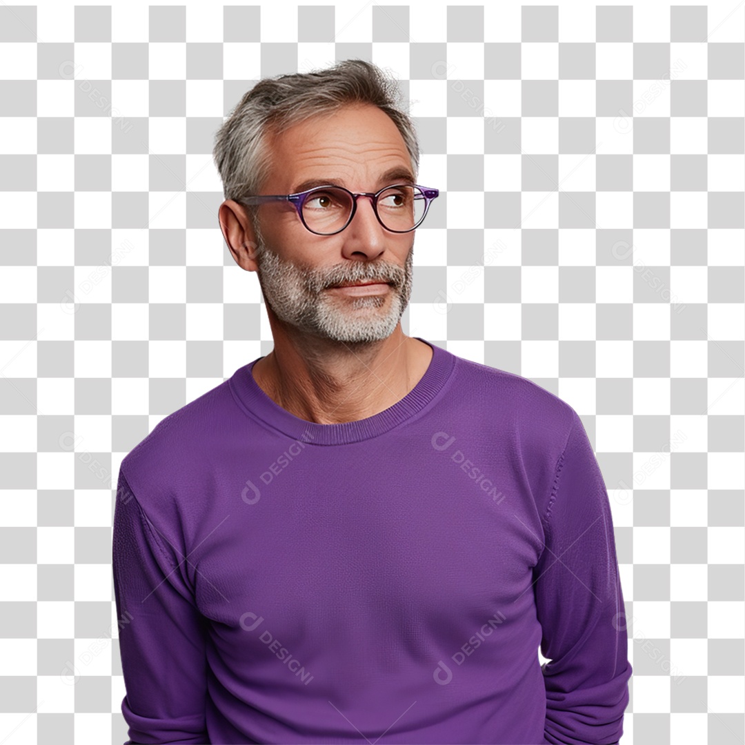 Fevereiro Roxo Mês Conscientização Doenças Crônicas PNG Transparente