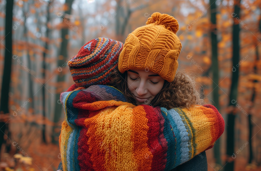 Casal gay de garotas apaixonadas se abraçando