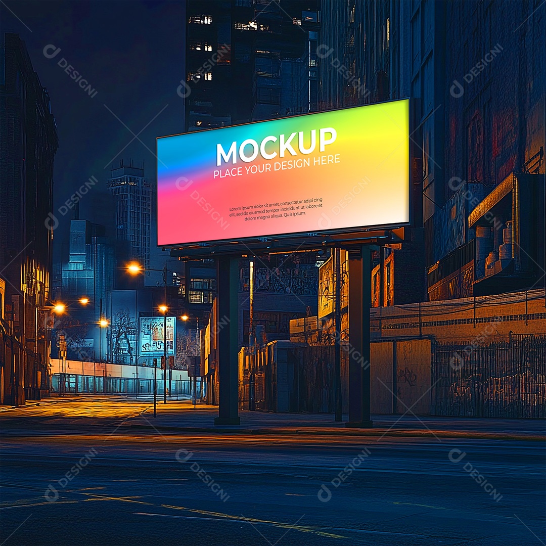 Outdoor Mockup PSD Editável