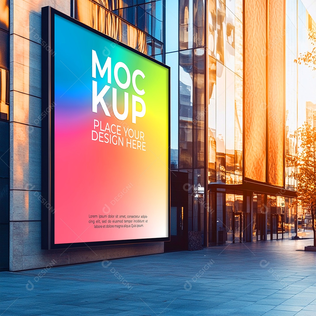 Outdoor Mockup PSD Editável