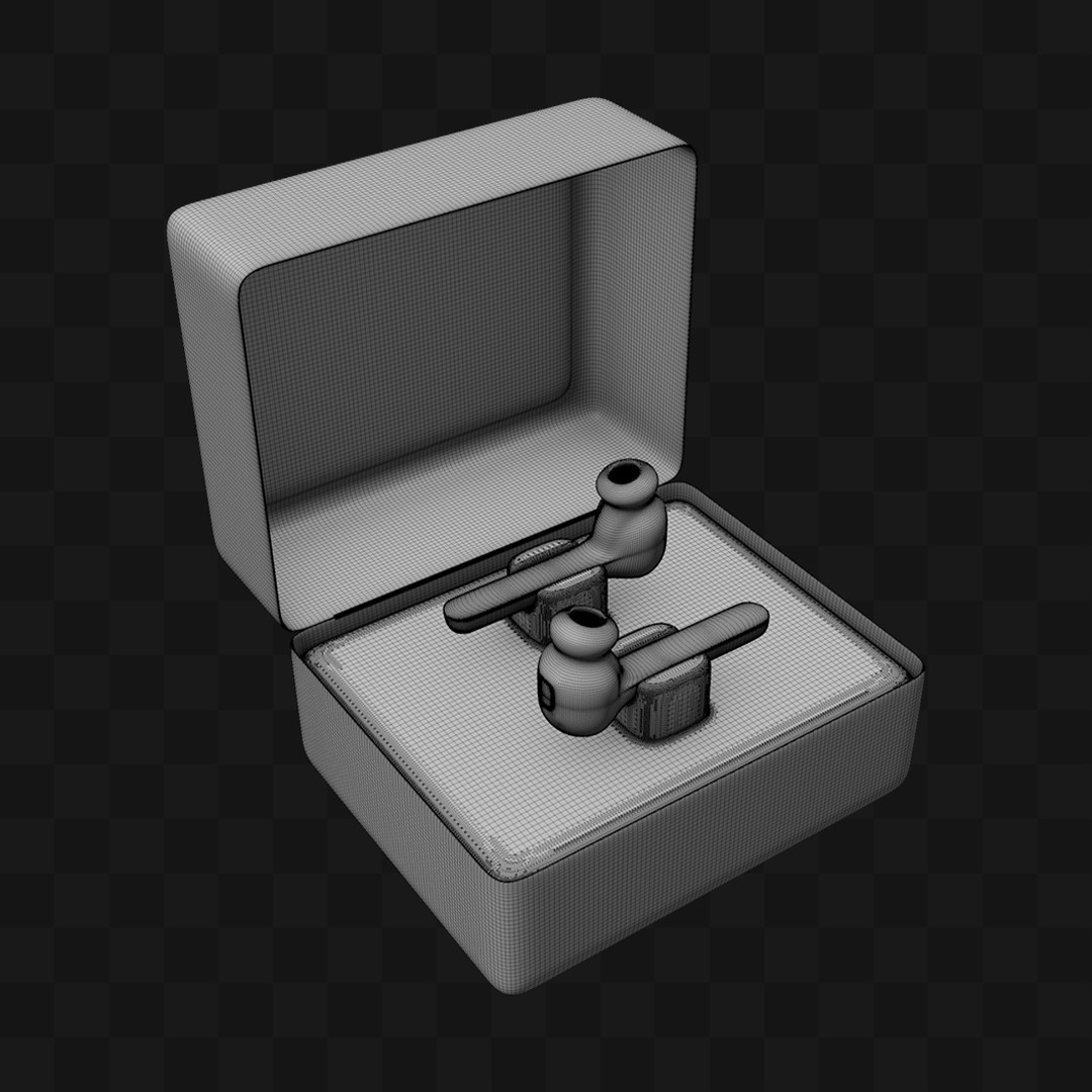 Caixa Fones - Modelo 3D