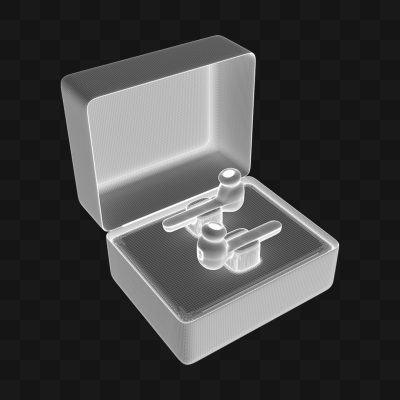 Caixa Fones - Modelo 3D