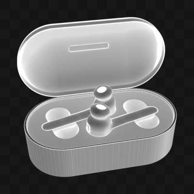 Caixa Fones - Modelo 3D