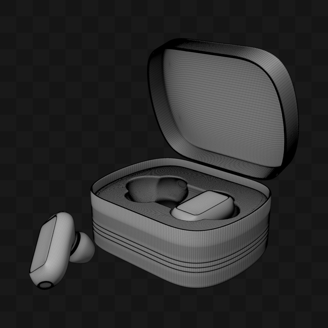 Caixa Fones - Modelo 3D