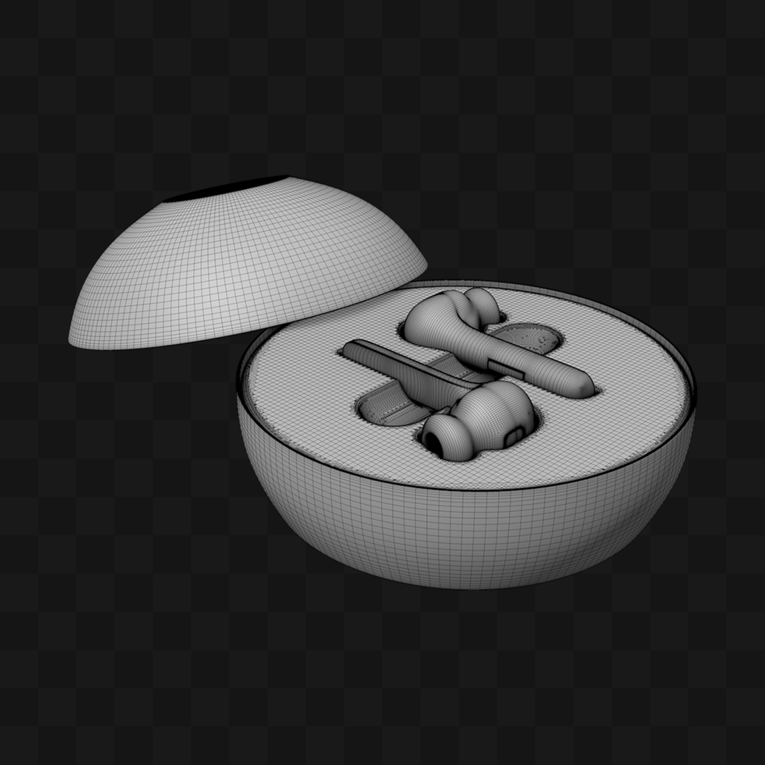 Caixa Fones - Modelo 3D