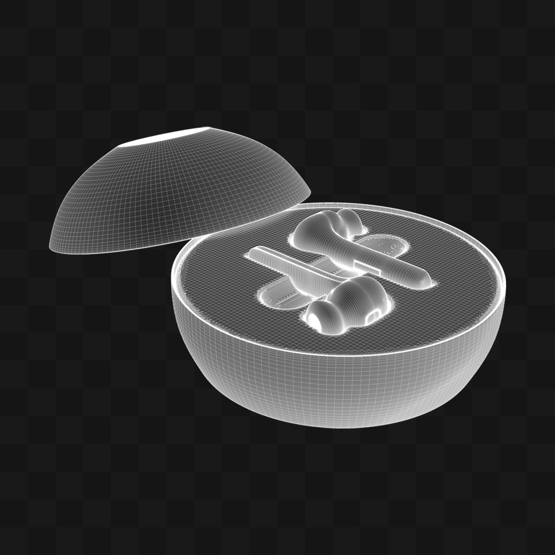 Caixa Fones - Modelo 3D