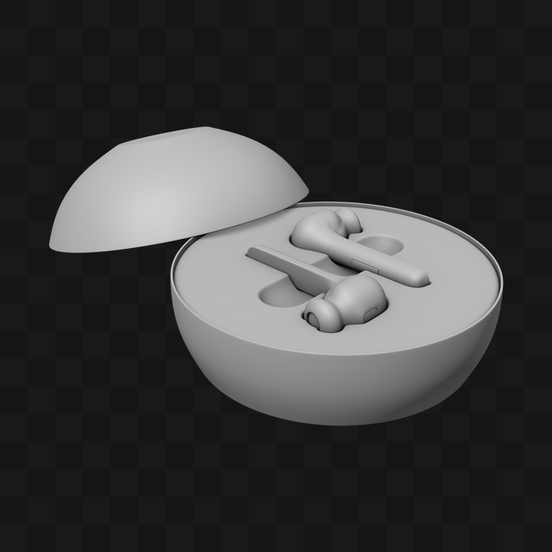 Caixa Fones - Modelo 3D