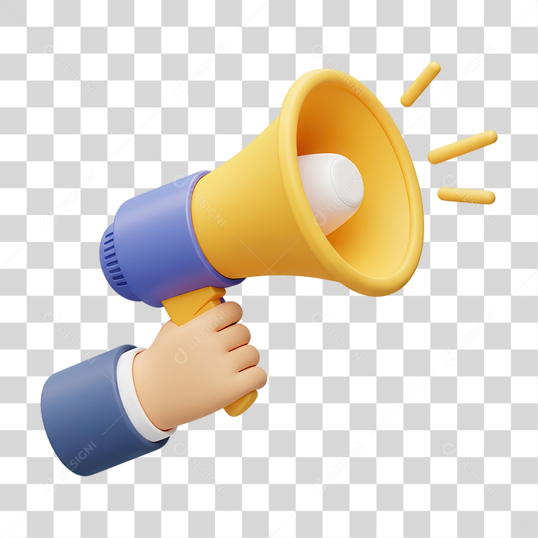 Megafone PNG Transparente