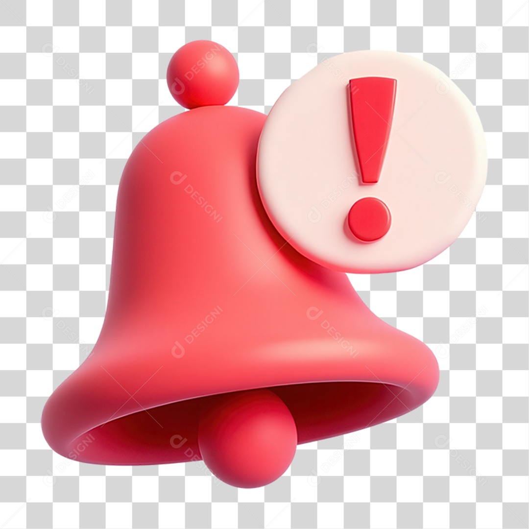 Ícone Sino Notificação PNG Transparente