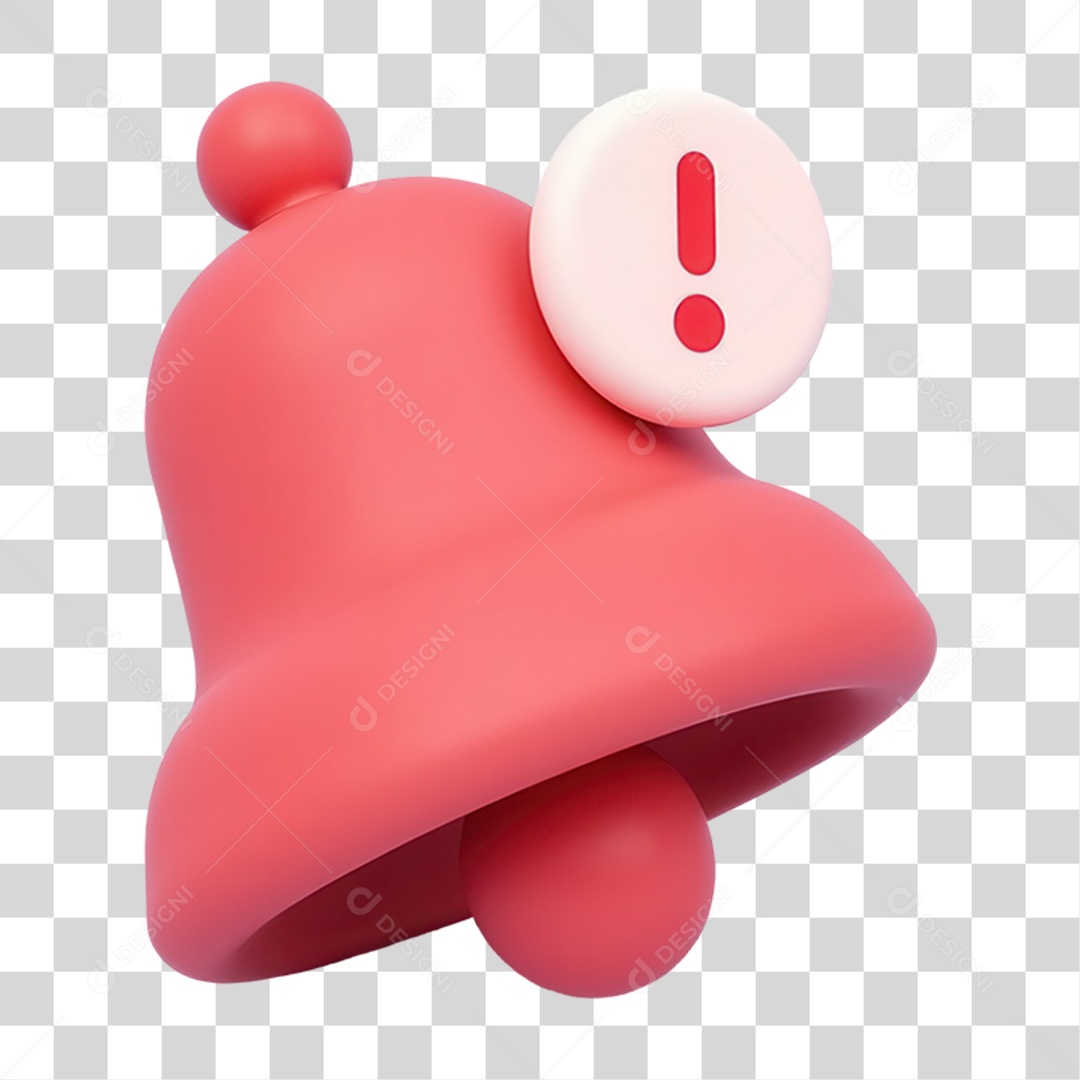 Ícone Sino Notificação PNG Transparente