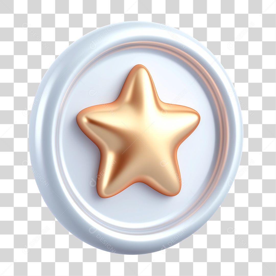 Ícone Estrela Caixa de Texto PNG Transparente