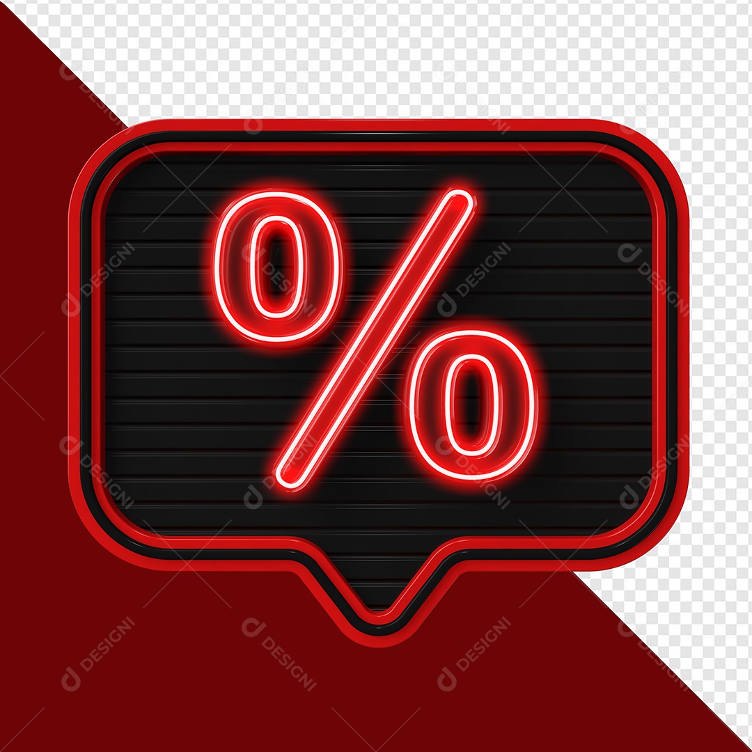 Elemento 3D Placa de Metal Para Composição PSD