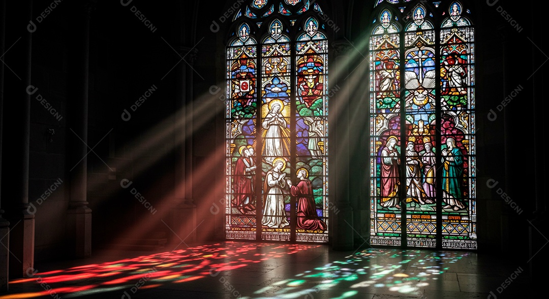 Igreja Católica vazia