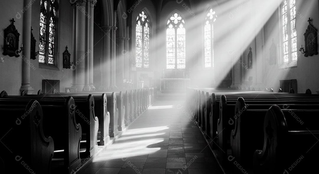 Igreja Católica vazia