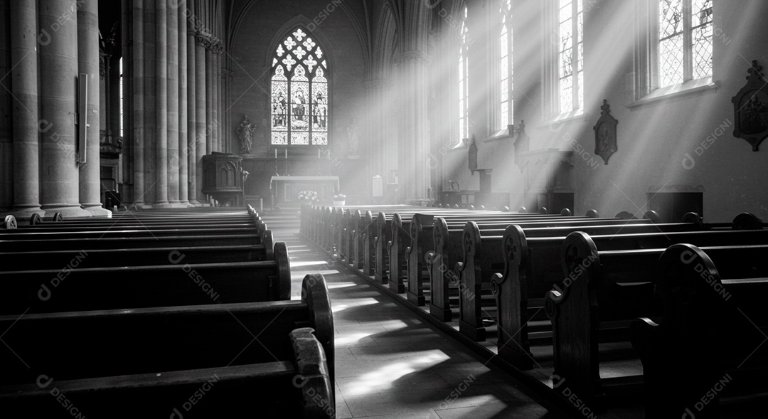 Igreja Católica vazia