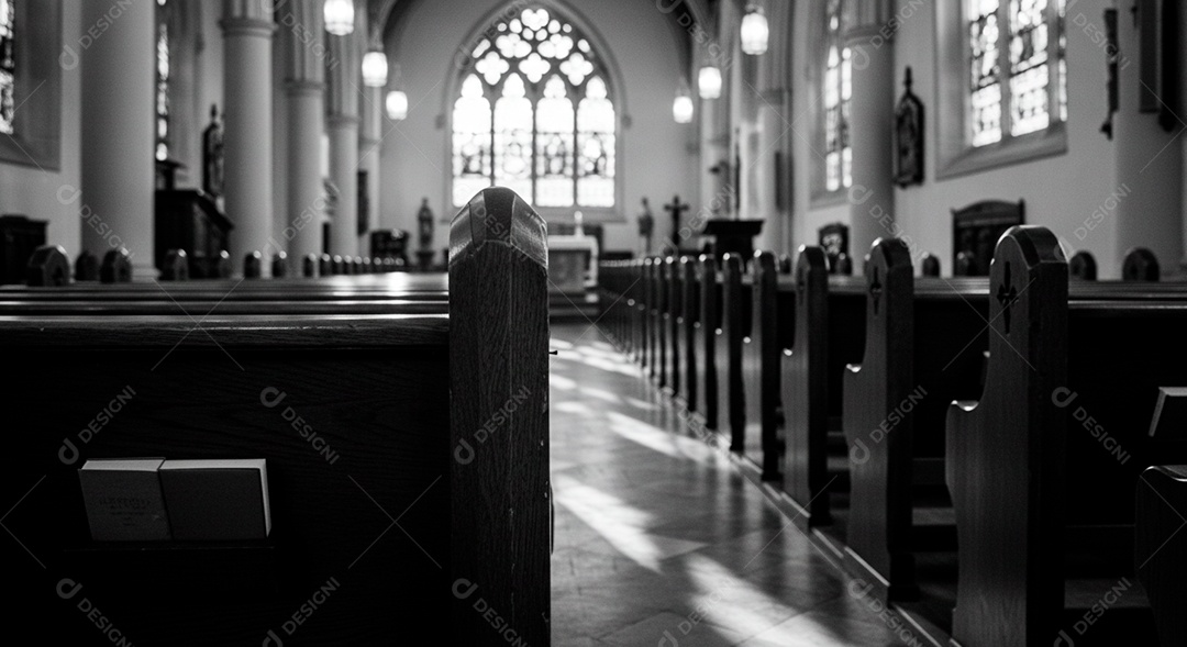 Igreja Católica vazia