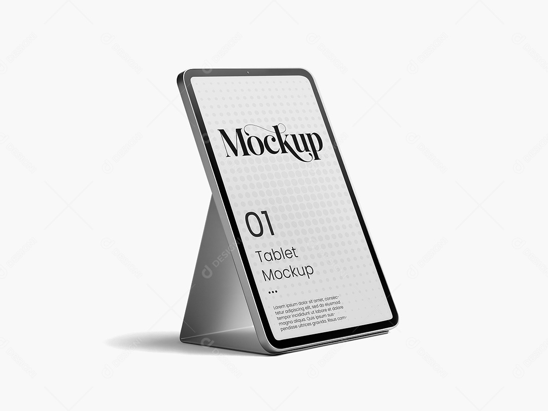 Tablet Display Mockup PSD Editável