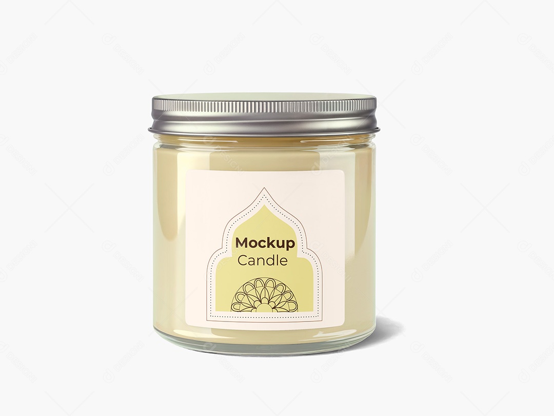 Vela Mockup PSD Editável