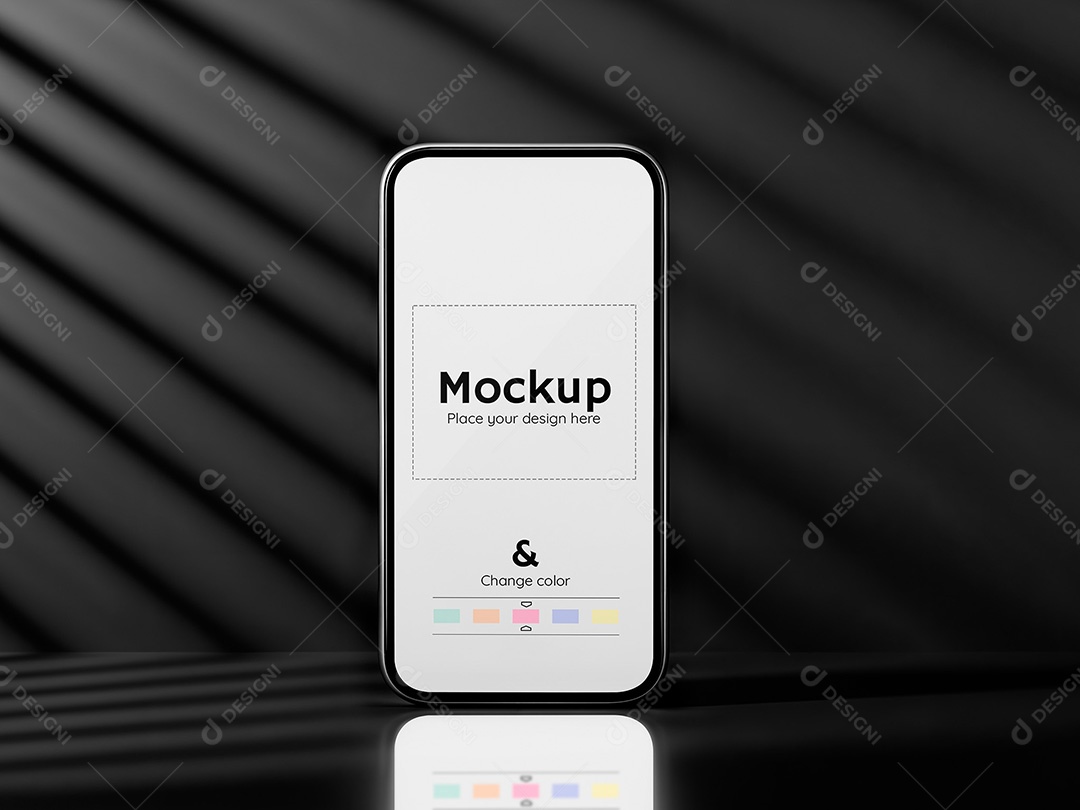 Celular Mockup PSD Editável