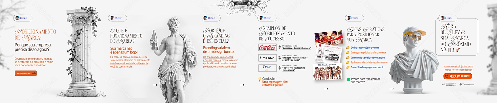 Carrossel Marketing Agencia Publicidade Propaganda Social Media PSD Editável