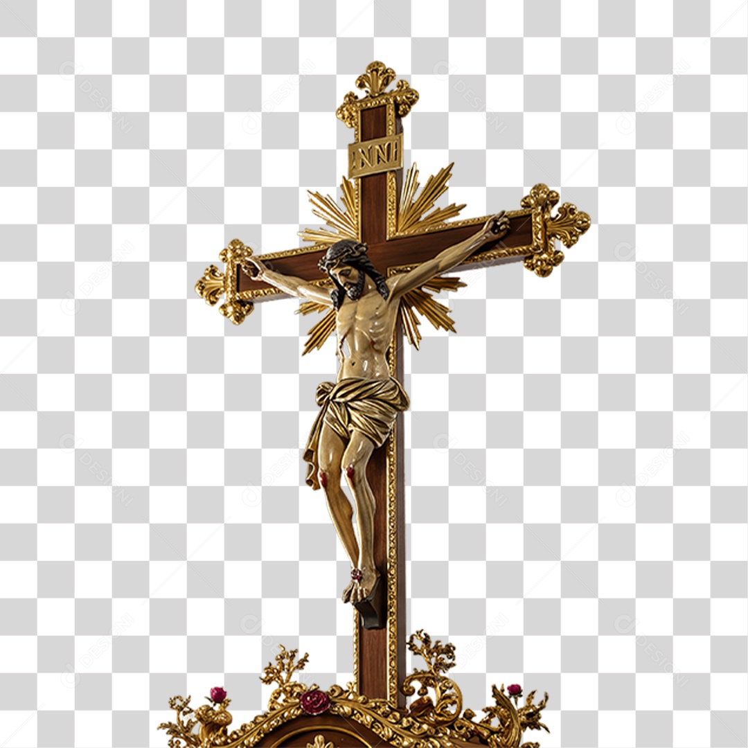 Crucifixo Igreja PNG Transparente