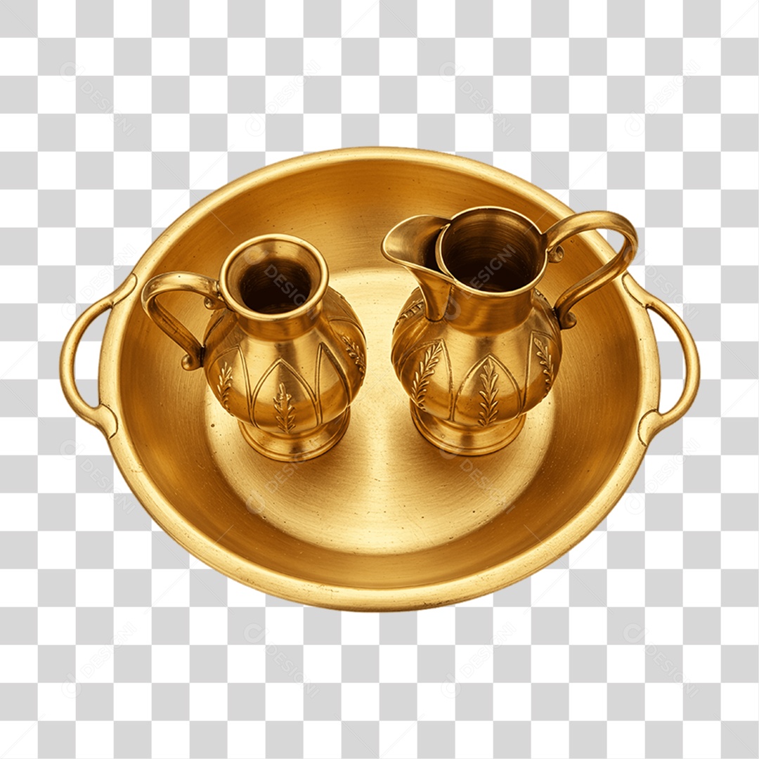 Conjunto de Turibulo de Igreja PNG Transparente