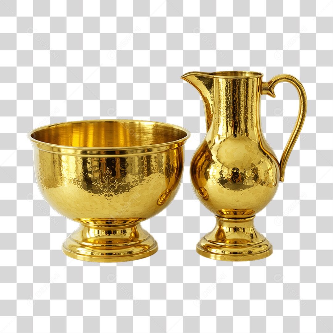 Conjunto de Turibulo de Igreja PNG Transparente