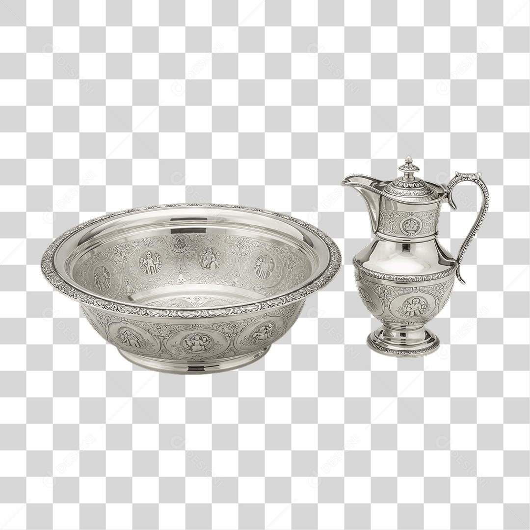 Conjunto de Turibulo de Igreja PNG Transparente