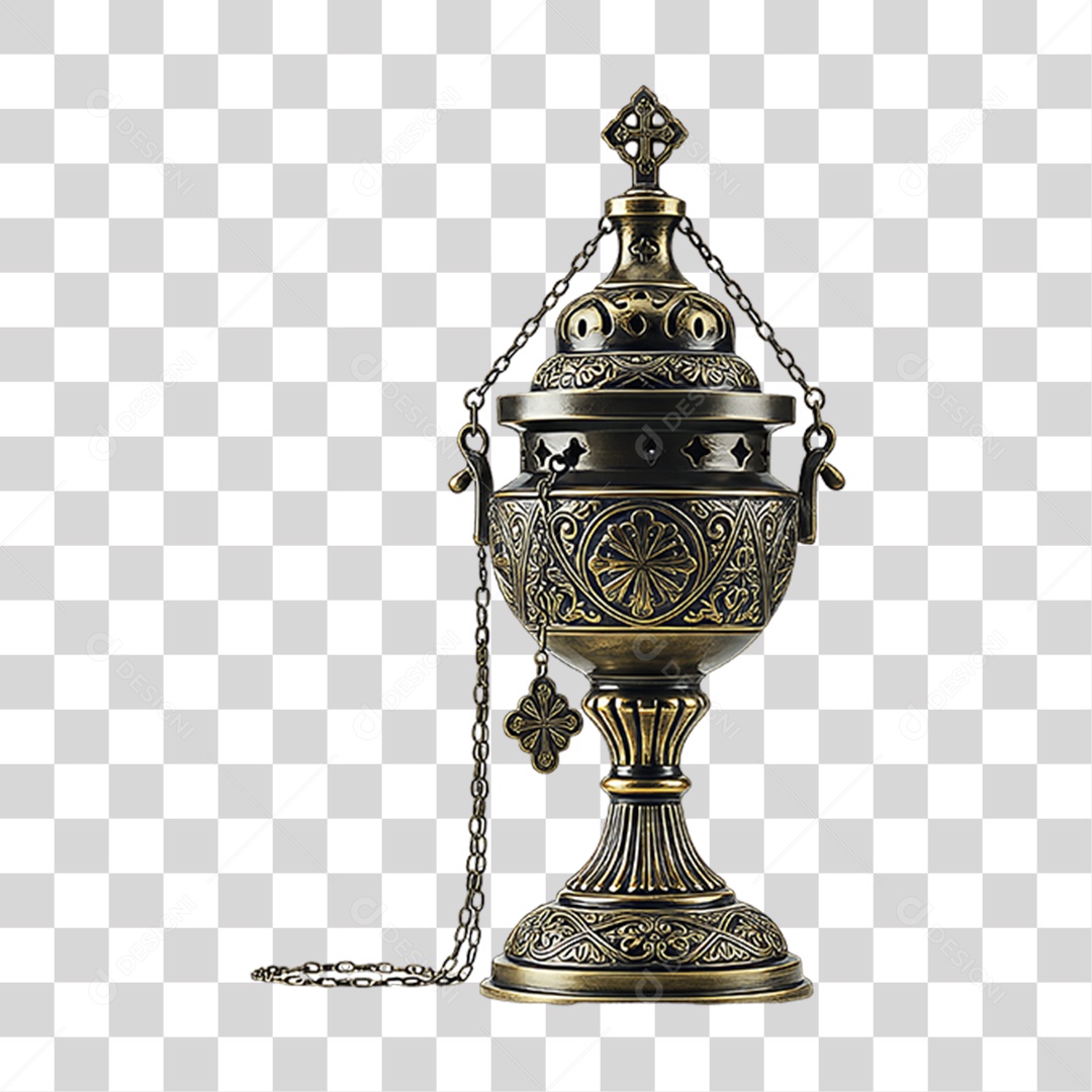 Turibulo de Igreja PNG Transparente