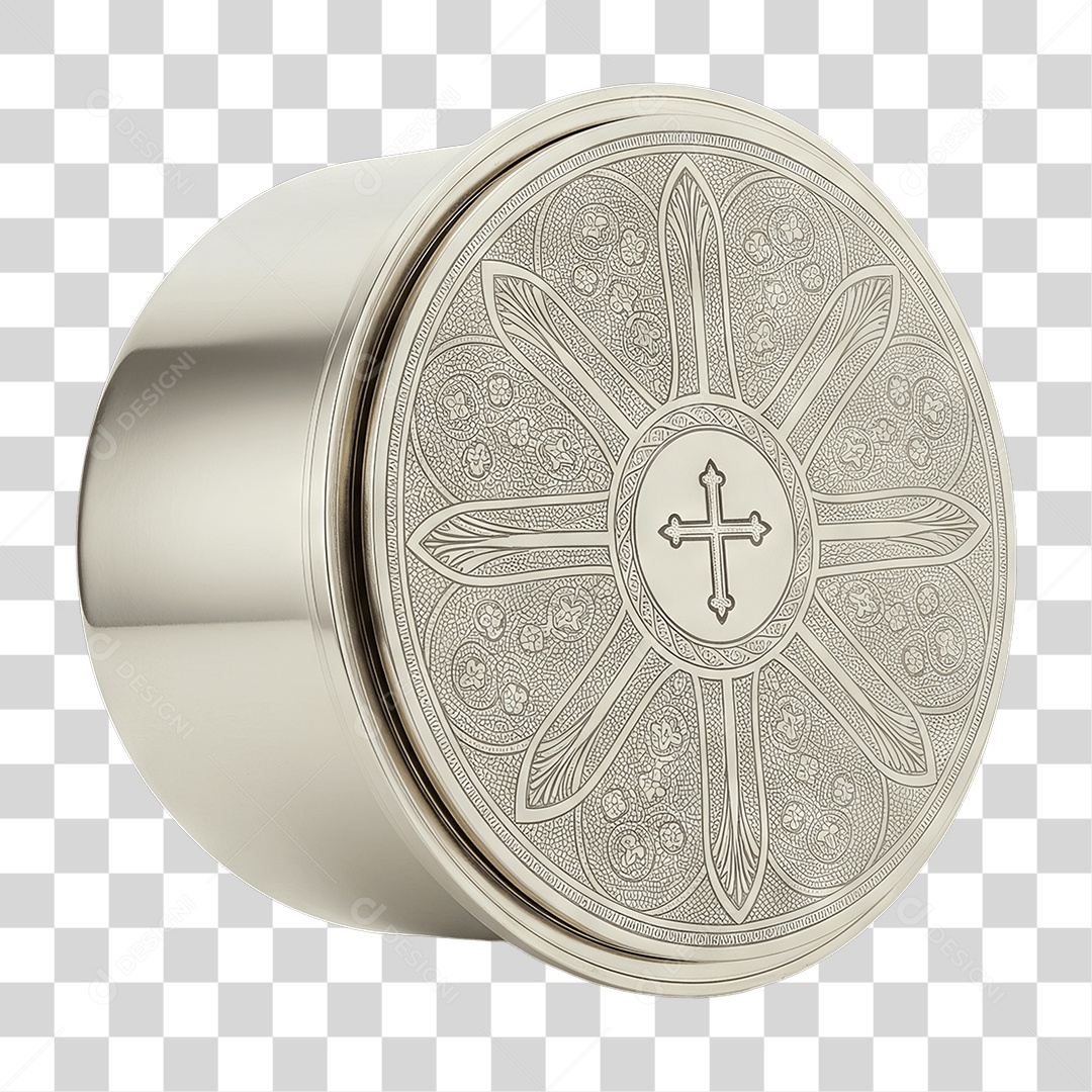 Teca para Hóstia PNG Transparente