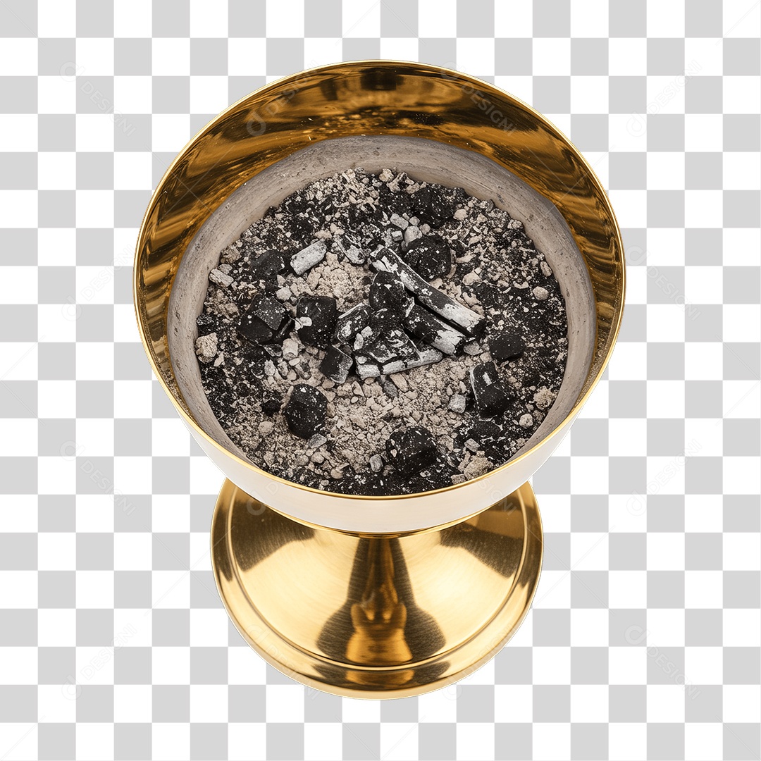 Elemento 3D Cálice Igreja PNG Transparente