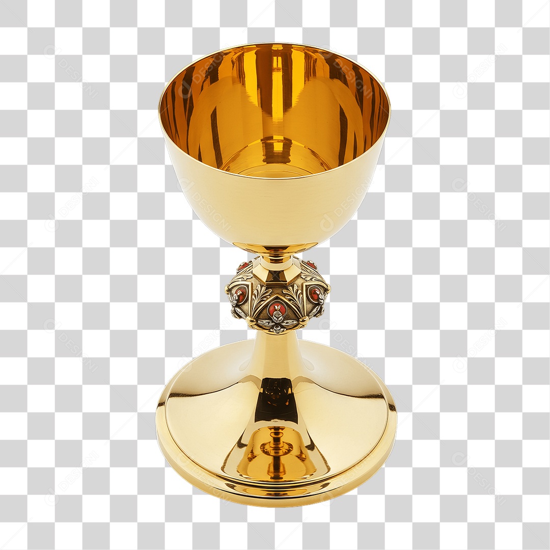 Elemento 3D Cálice Igreja PNG Transparente