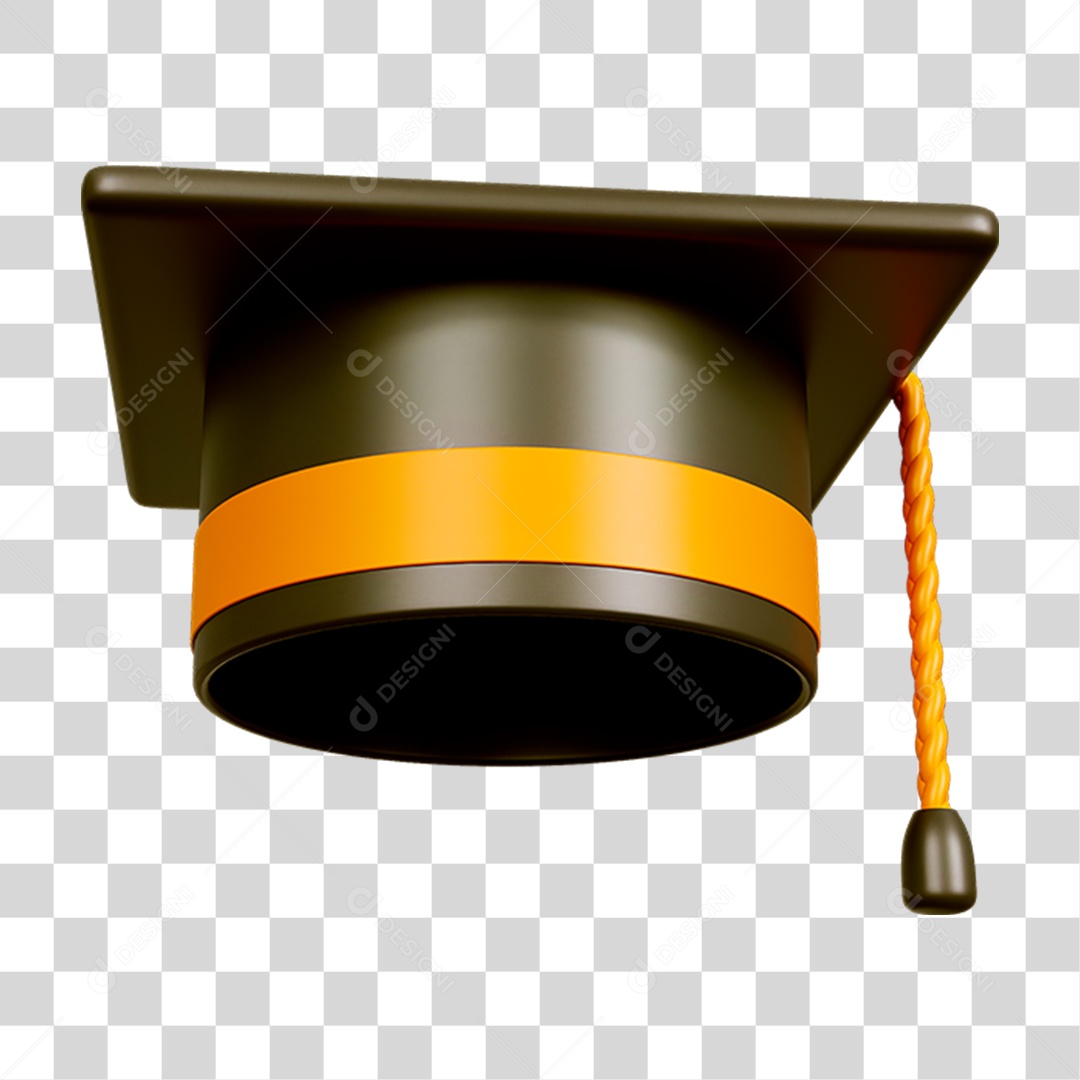 Capelo de Formatura PNG Transparente