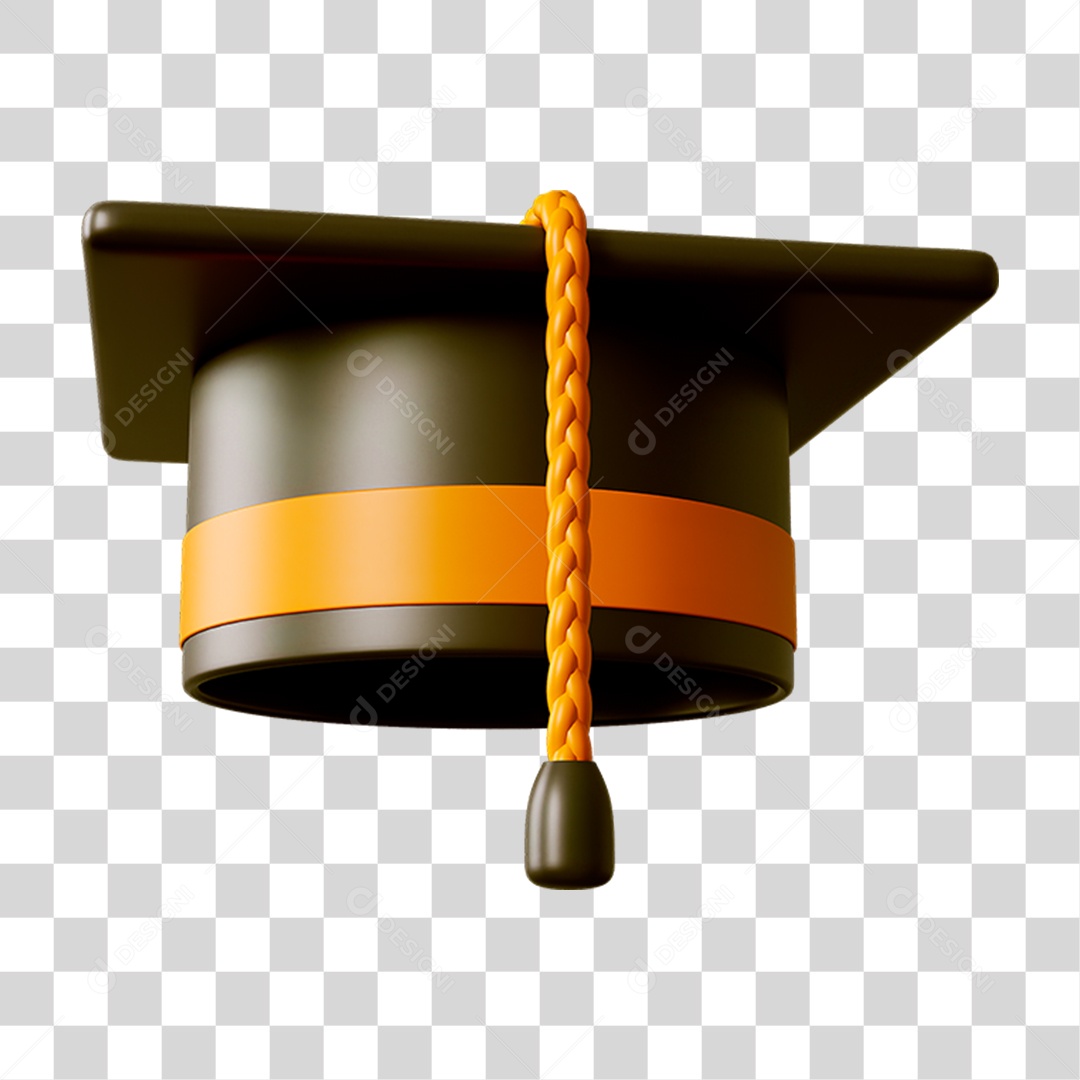 Capelo de Formatura PNG Transparente