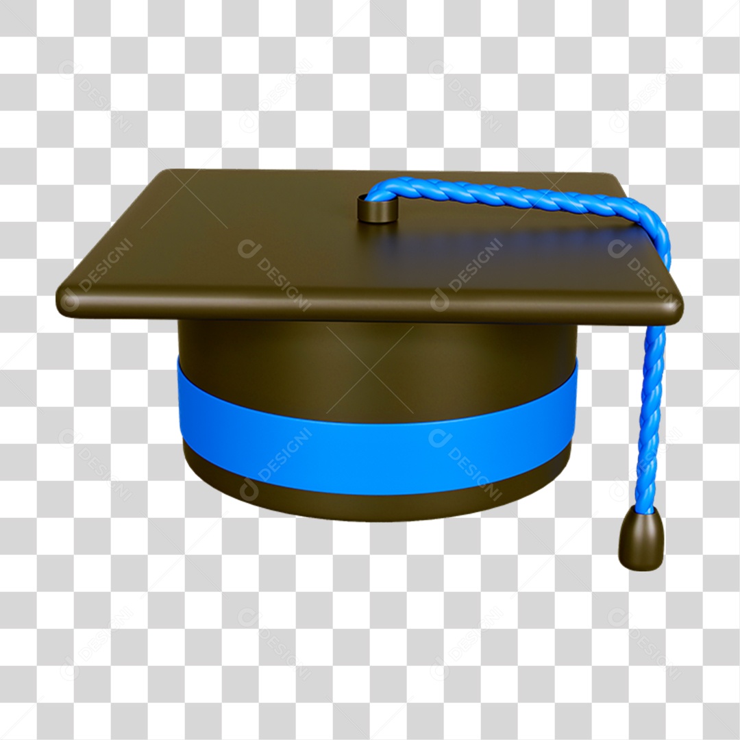 Capelo de Formatura PNG Transparente