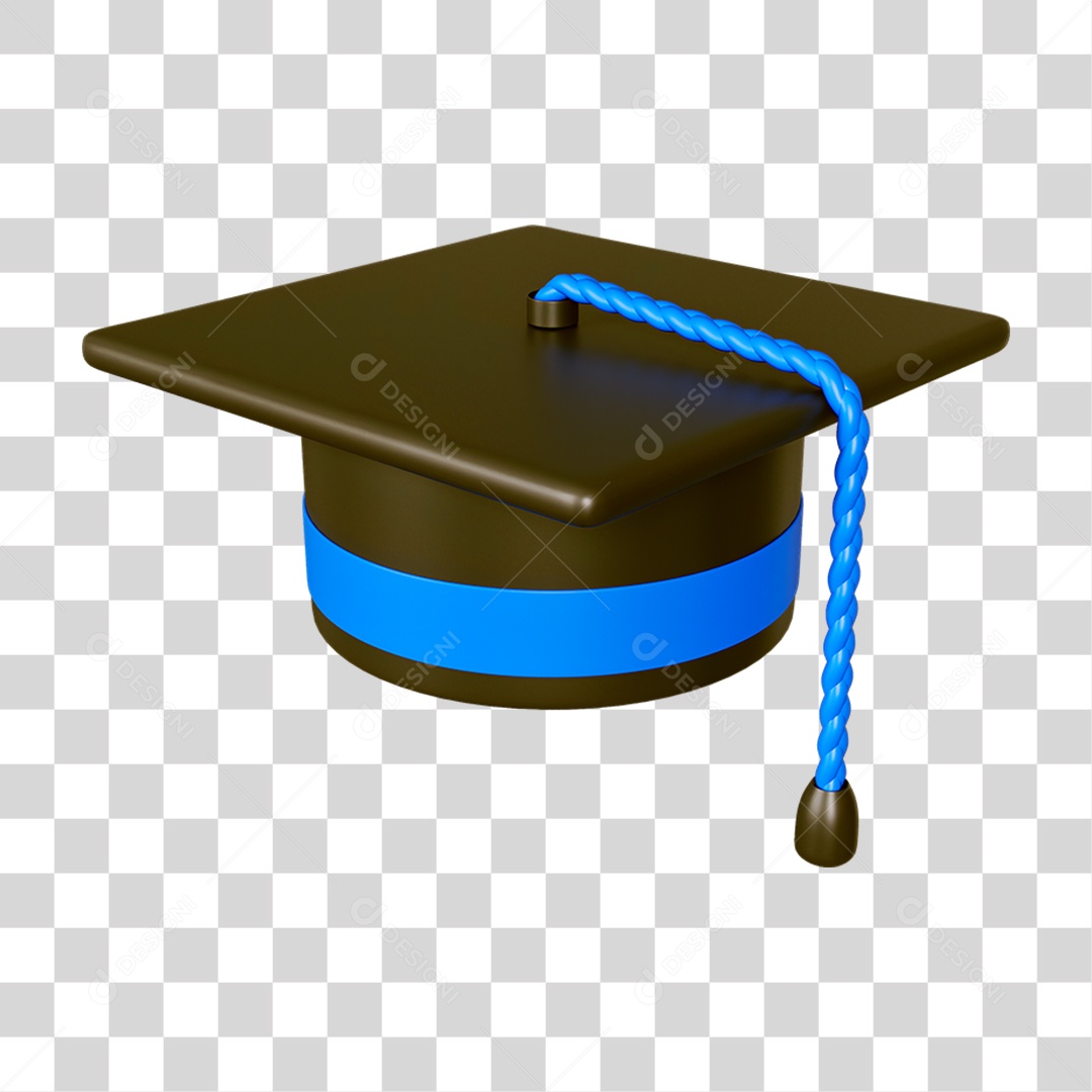 Capelo de Formatura PNG Transparente