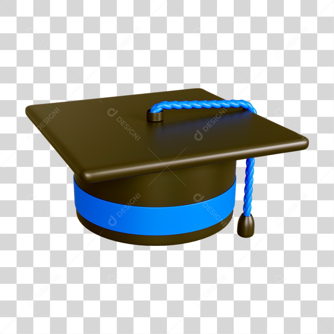 Capelo de Formatura PNG Transparente