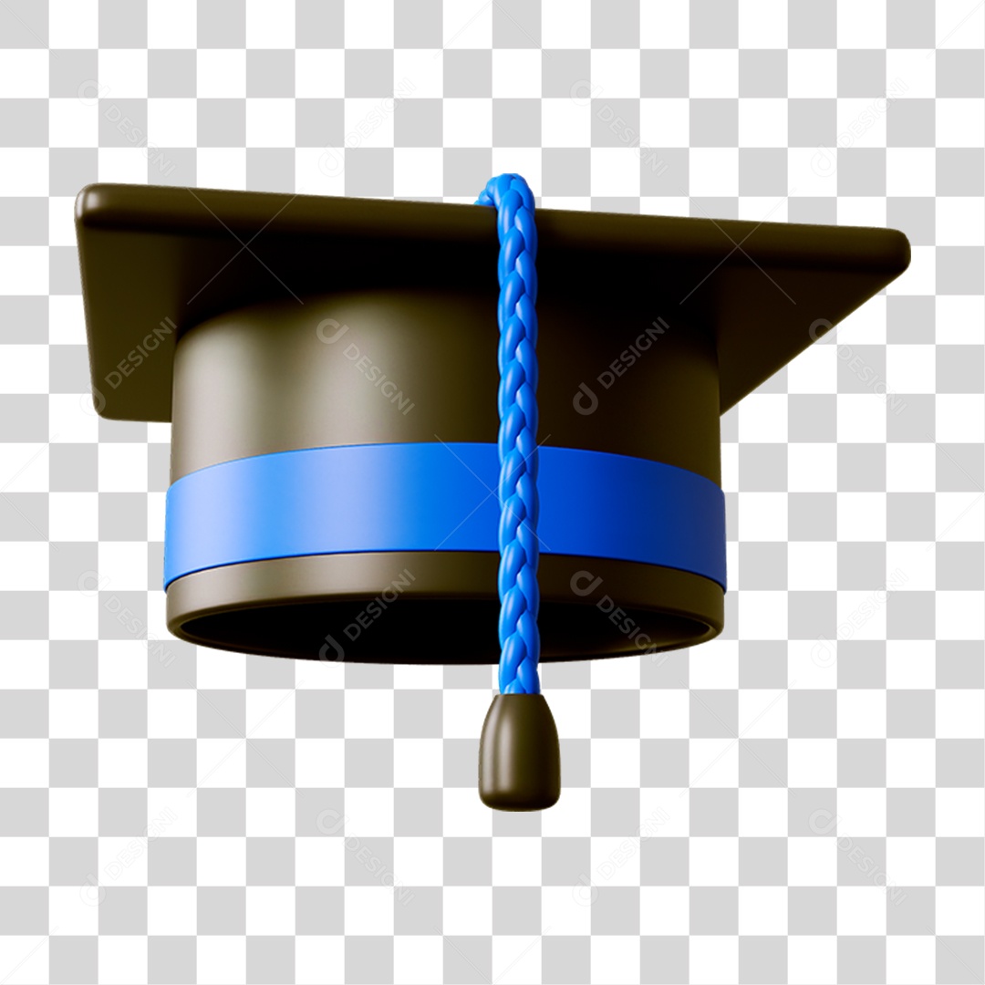 Capelo de Formatura PNG Transparente