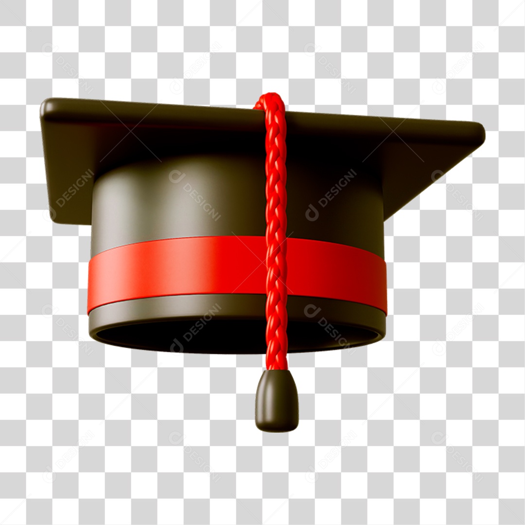 Capelo de Formatura PNG Transparente