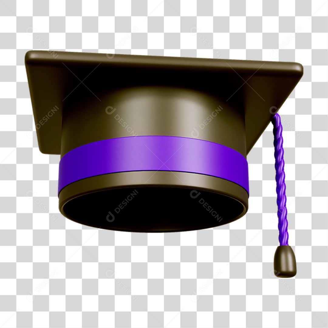Capelo de Formatura PNG Transparente