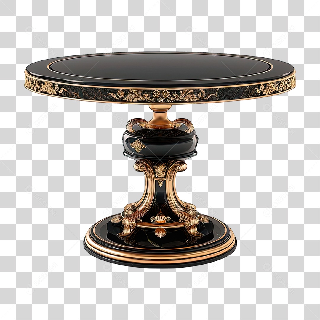 Mesa Redonda PNG Transparente