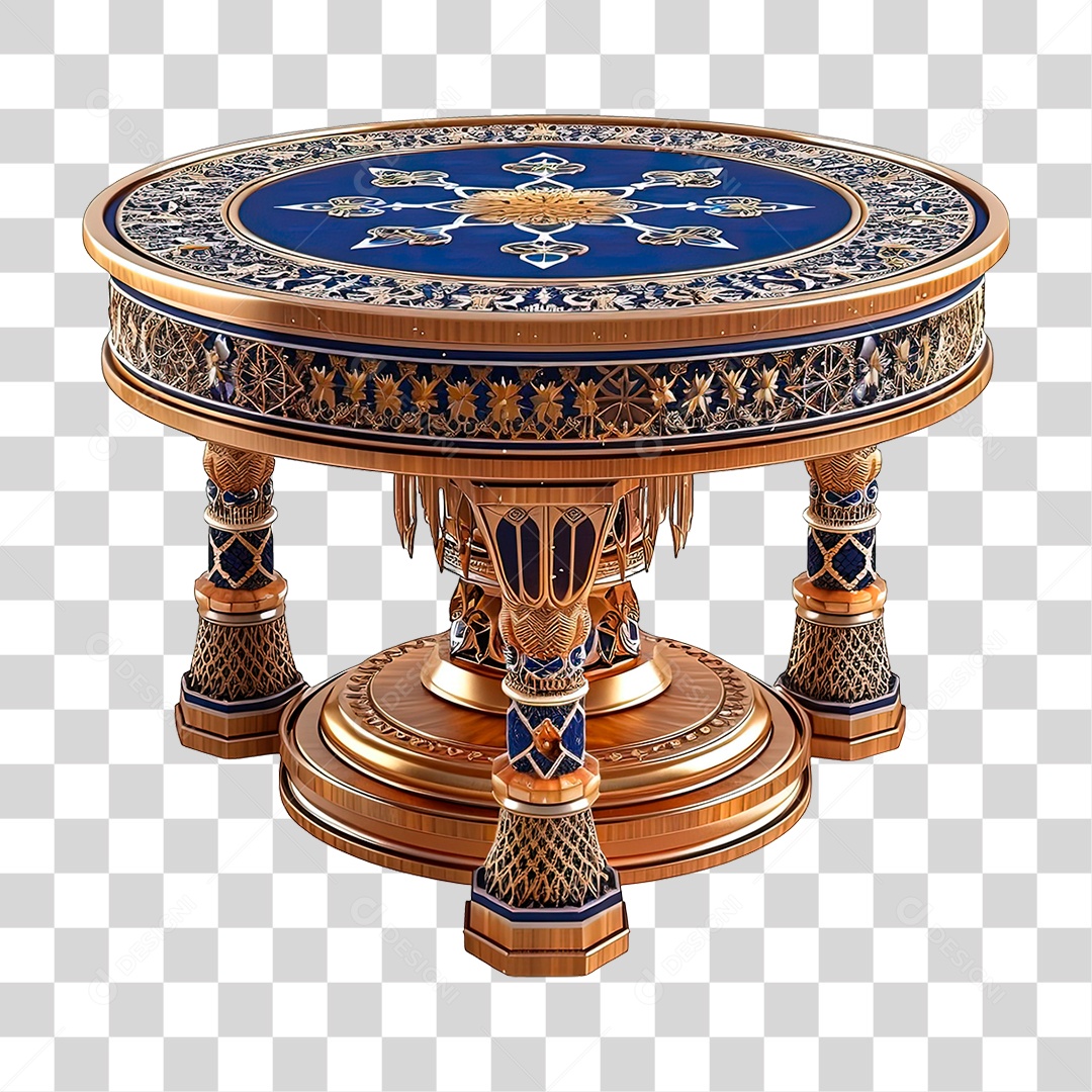 Mesa Redonda PNG Transparente