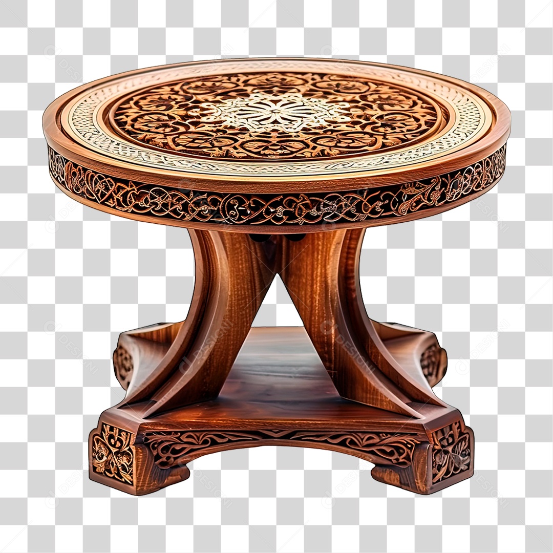 Mesa Redonda PNG Transparente