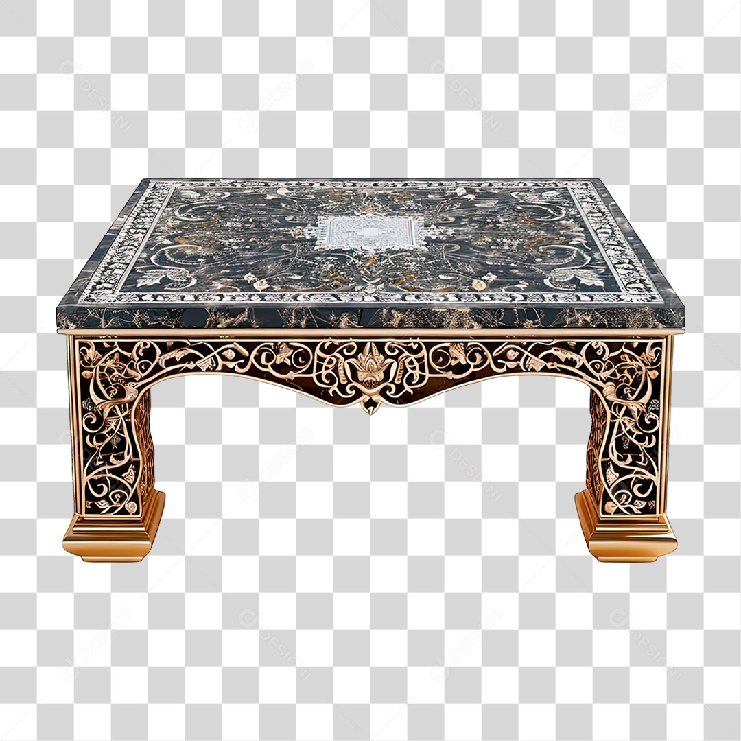 Mesa Quadrada PNG Transparente